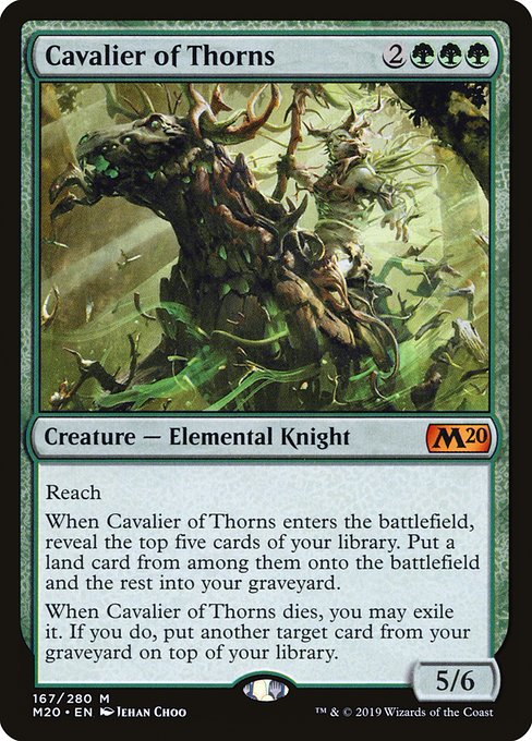 Cavalier of Thorns – Foil
