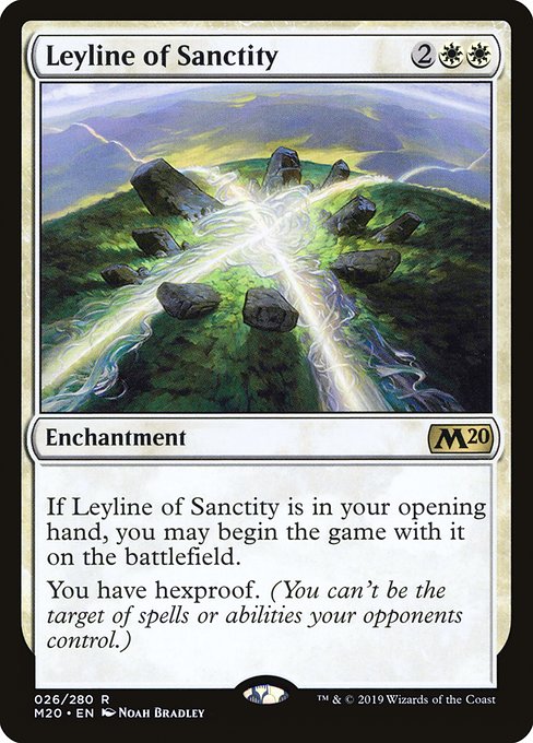 Leyline of Sanctity – Foil