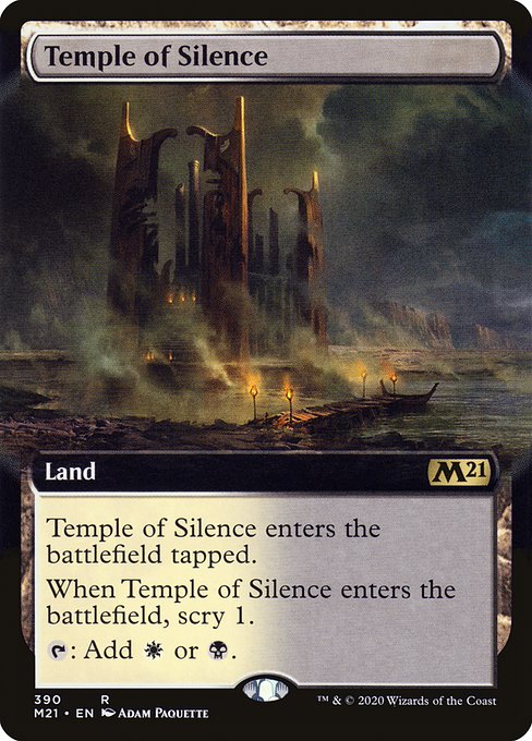 Temple of Silence – Extended Art