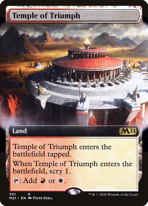 Temple of Triumph – Extended Art