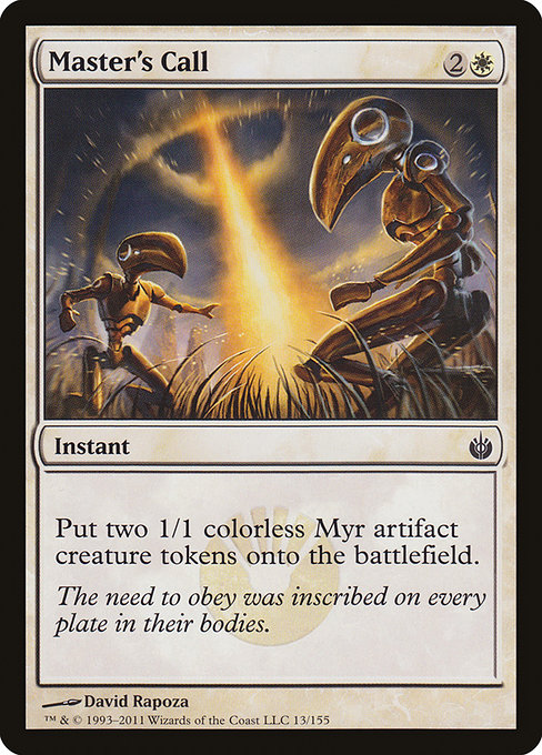 Master’s Call – Foil