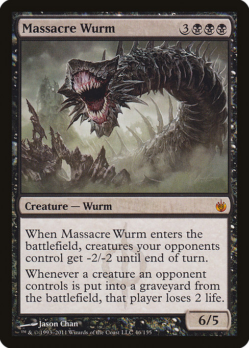 Massacre Wurm – Foil