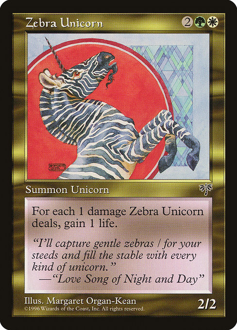 Zebra Unicorn – MIR