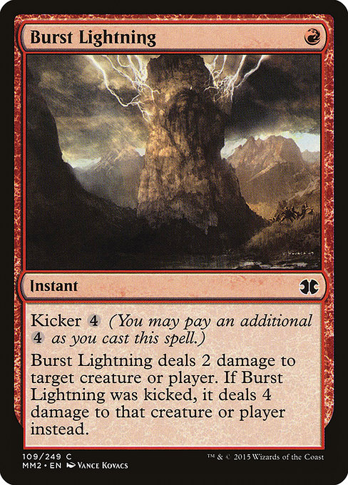 Burst Lightning – Foil