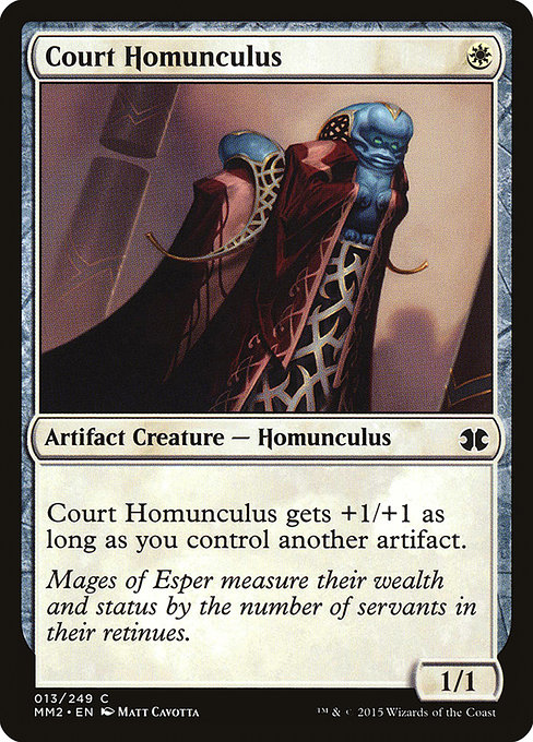 Court Homunculus – Foil
