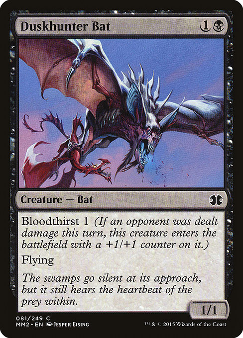 Duskhunter Bat – Foil