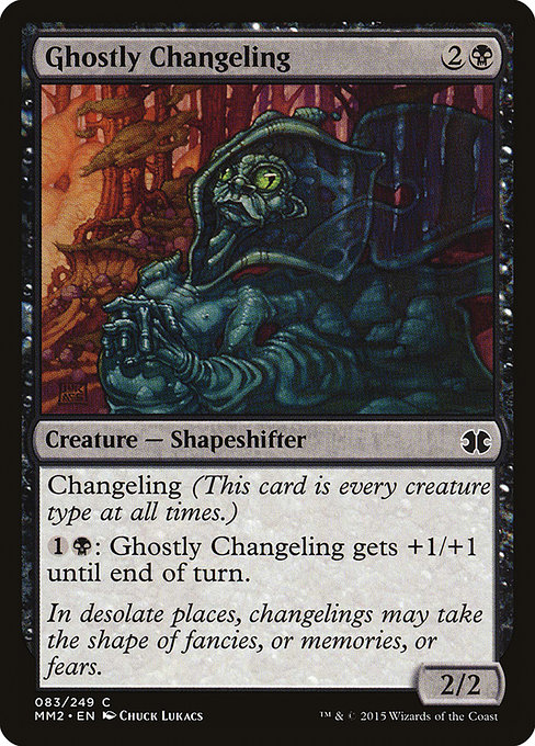 Ghostly Changeling – Foil