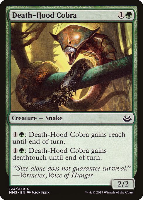 Death-Hood Cobra – Foil