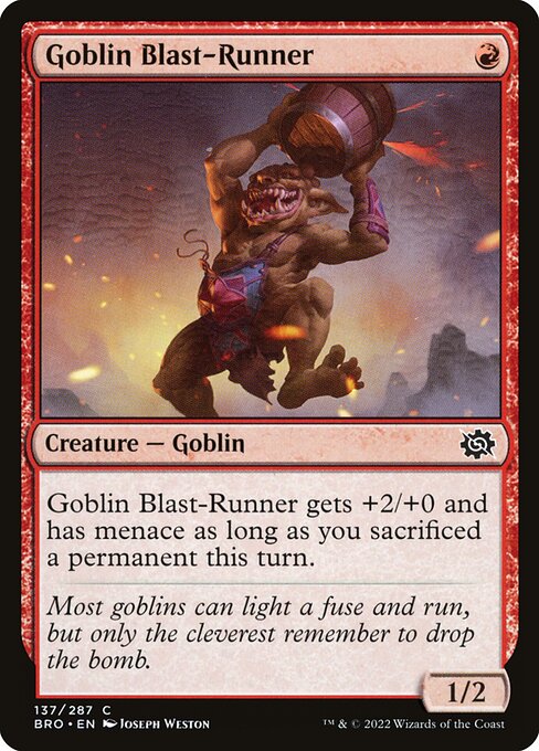 Goblin Blastrunner
