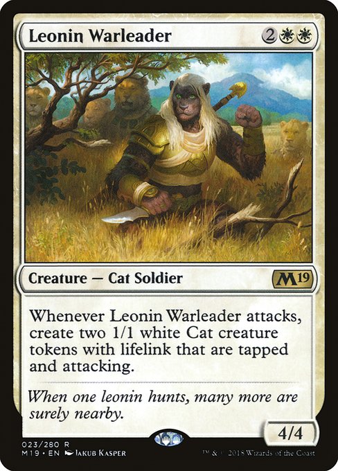 Leonin Warleader