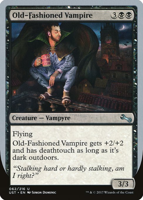 Old Fashioned Vampire