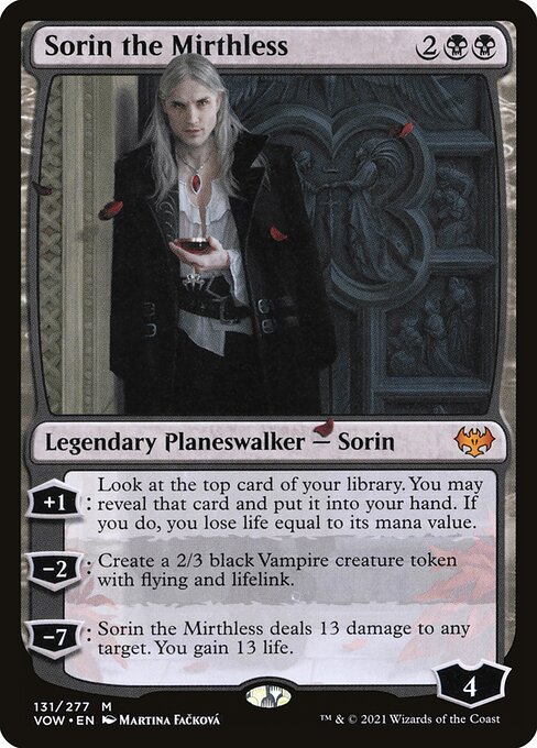 Sorin, the Mirthless