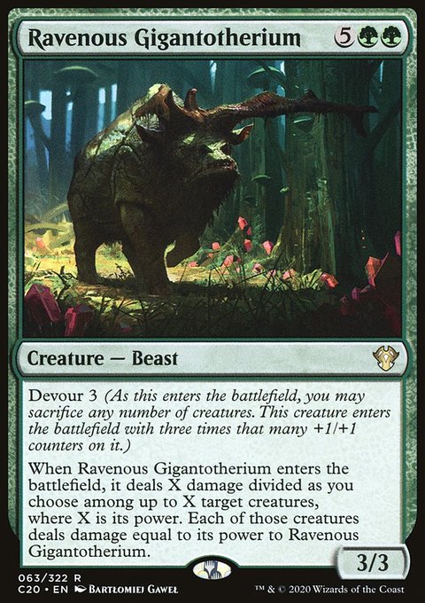 Ravenous Gigantotherium
