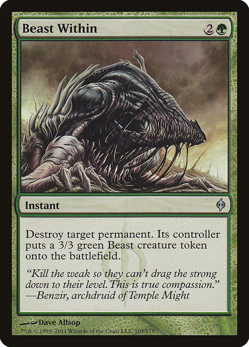 Beast Within – Foil