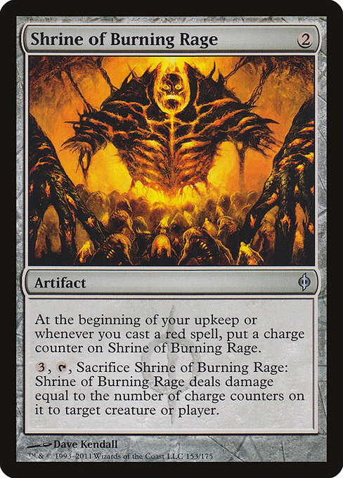 Shrine of Burning Rage – Foil