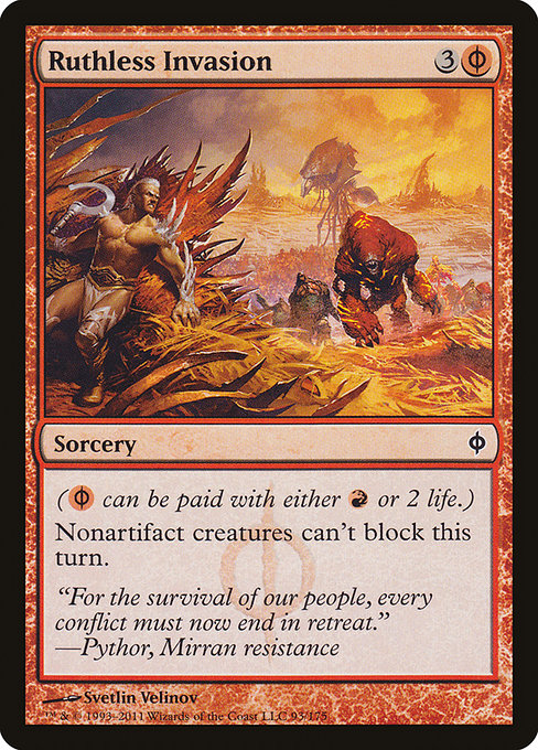 Ruthless Invasion – Foil