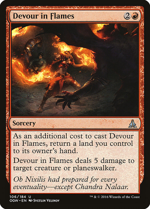 Devour in Flames – Foil