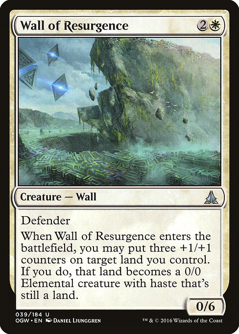 Wall of Resurgence – Foil