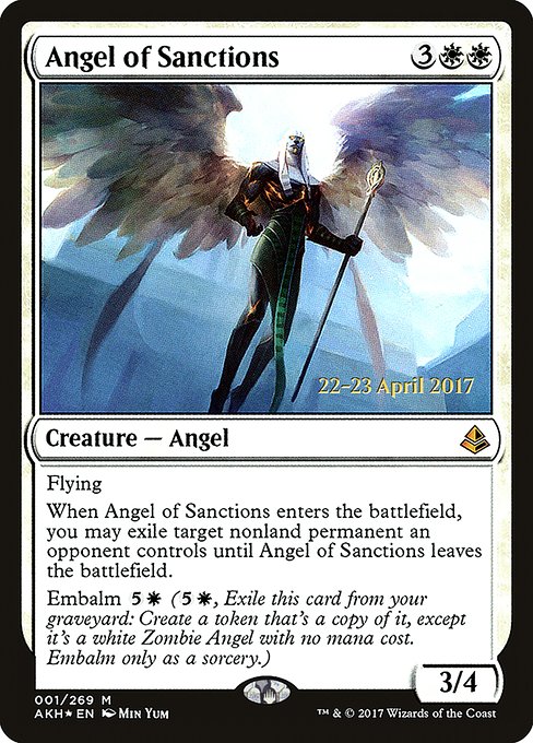 Angel of Sanctions – PR Foil