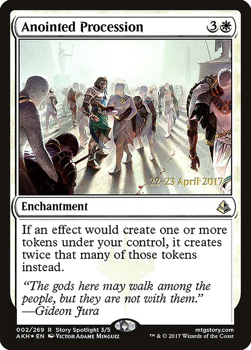 Anointed Procession – PR Foil