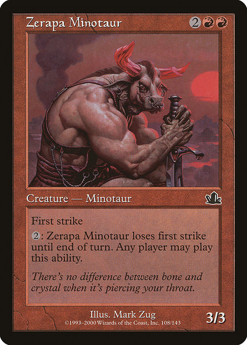 Zerapa Minotaur – Foil