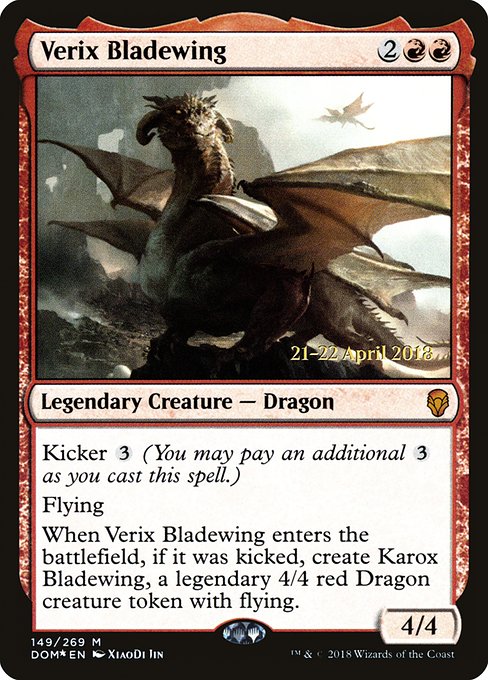 Verix Bladewing – PR Foil