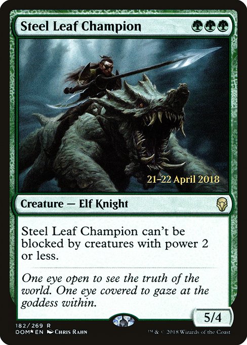 Steel Leaf Champion – PR Foil