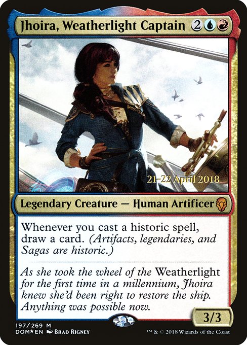 Jhoira, Weatherlight Captain – PR Foil