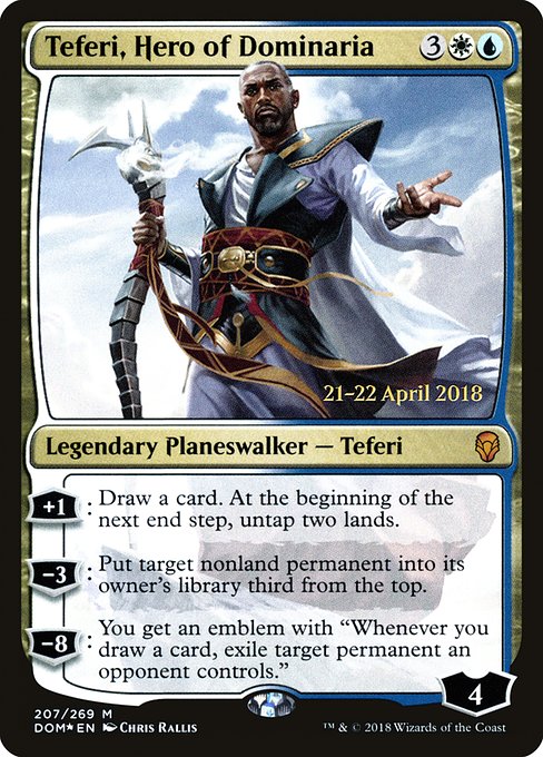 Teferi, Hero of Dominaria – PR Foil