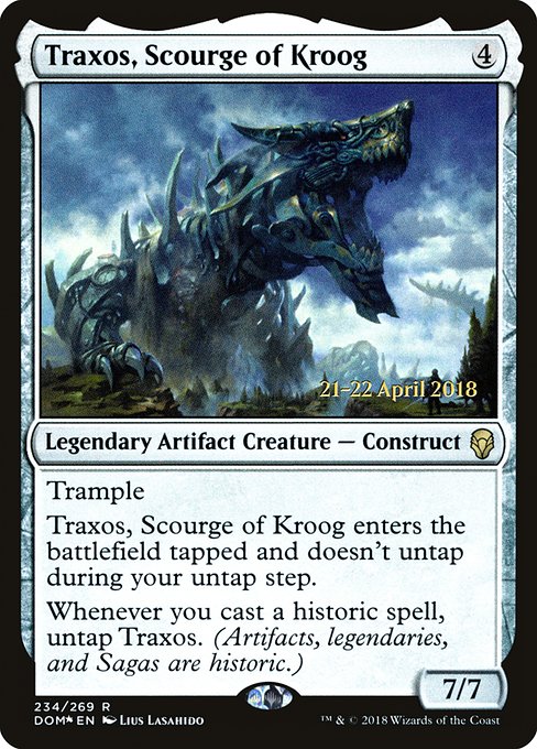 Traxos, Scourge of Kroog – PR Foil
