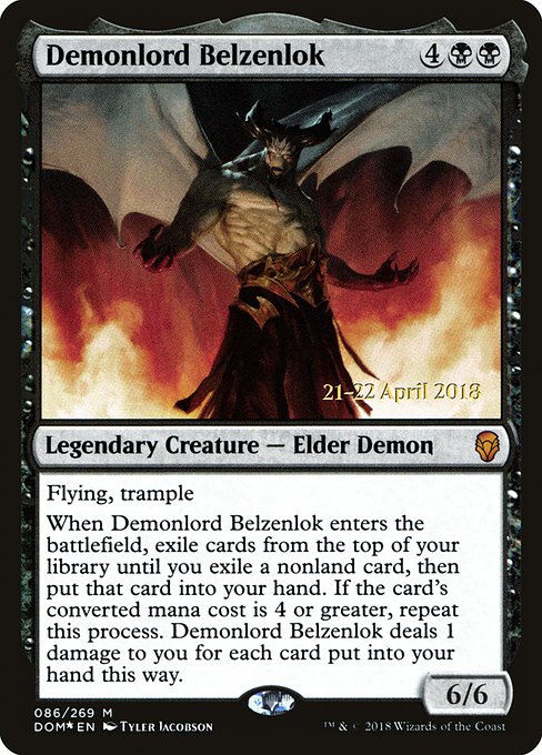 Demonlord Belzenlok – PR Foil