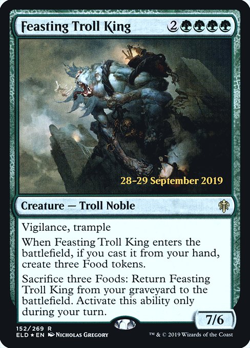 Feasting Troll King – PR Foil