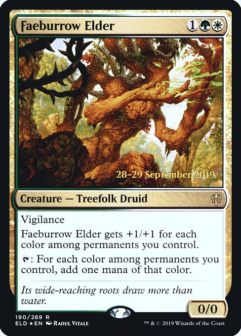 Faeburrow Elder – PR Foil