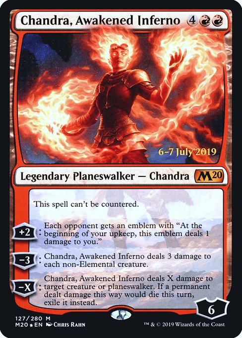 Chandra, Awakened Inferno – PR Foil