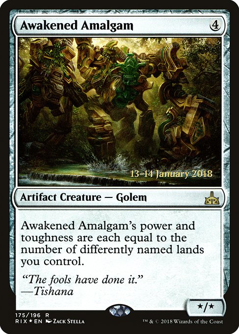 Awakened Amalgam – PR Foil