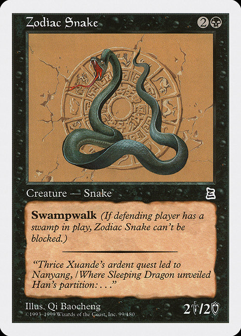 Zodiac Snake – PTK