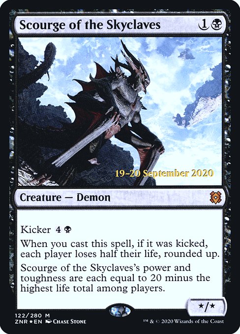 Scourge of the Skyclaves – PR Foil