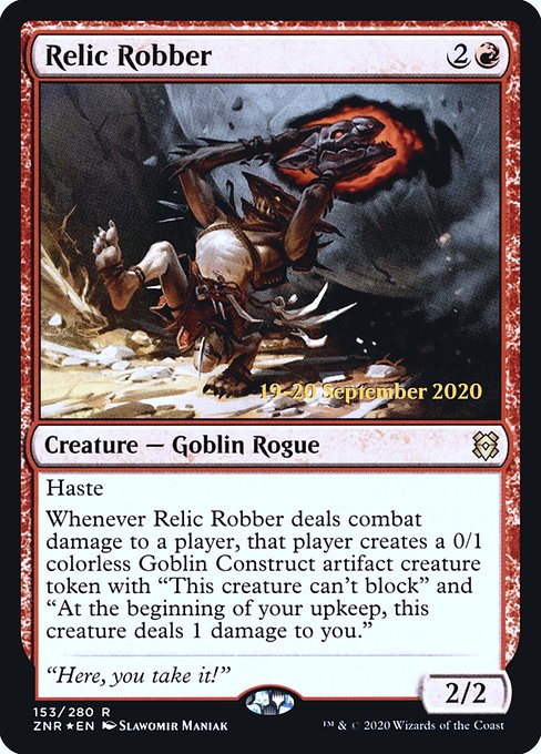 Relic Robber – PR Foil