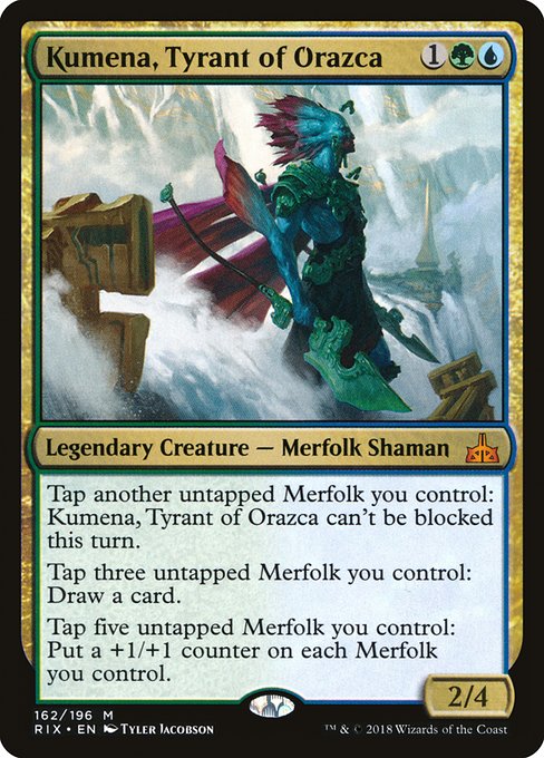Kumena, Tyrant of Orazca – Foil