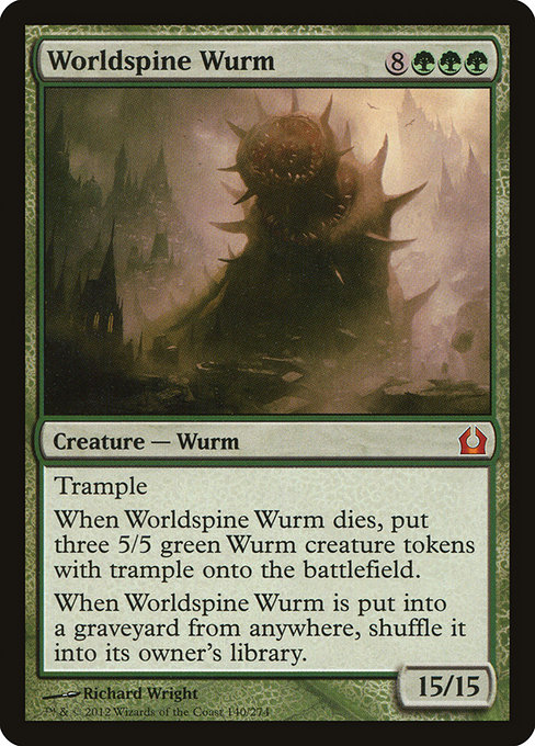 Worldspine Wurm – Foil