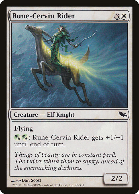 Rune-Cervin Rider – Foil