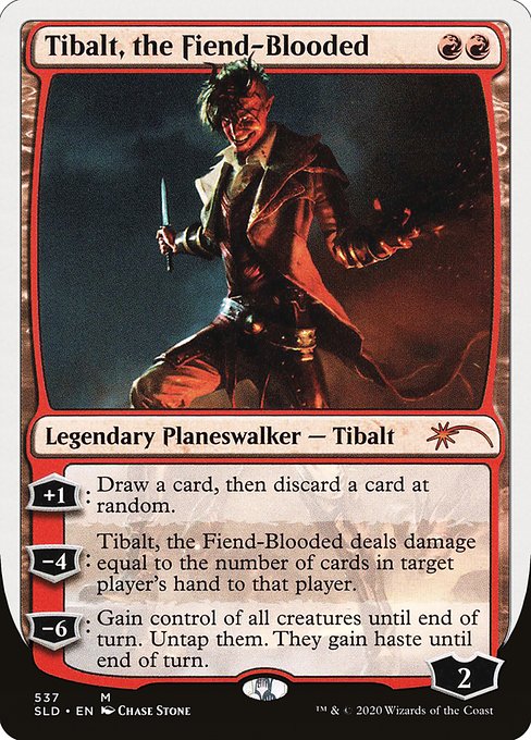 Tibalt, the Fiend-Blooded – Secret Lair Drop – Foil