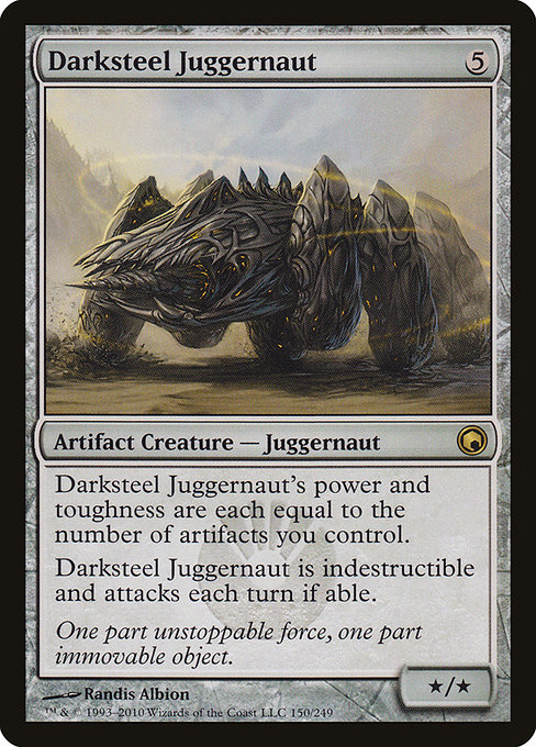 Darksteel Juggernaut – Foil