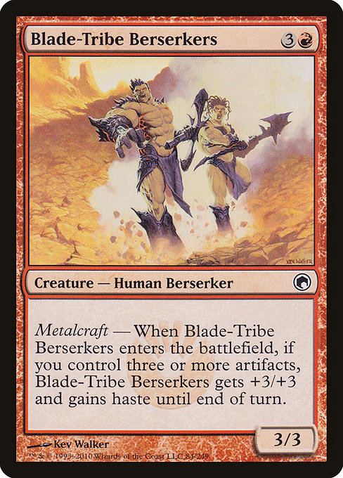 Blade-Tribe Berserkers – Foil