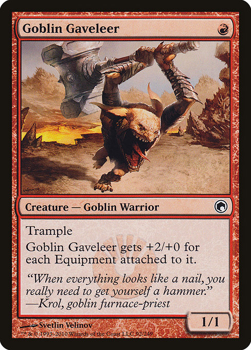 Goblin Gaveleer – Foil