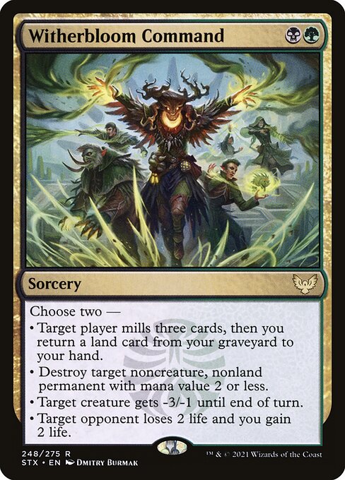 Witherbloom Command – Foil
