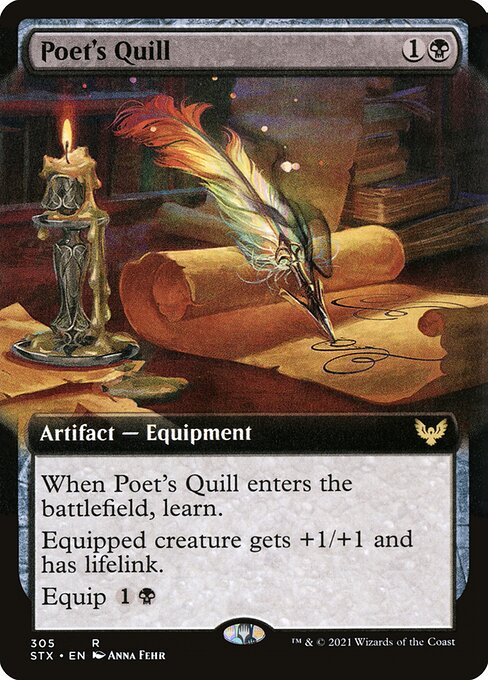 Poet’s Quill – Extended Art