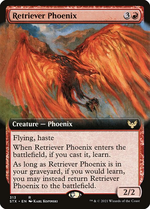 Retriever Phoenix – Extended Art – Foil