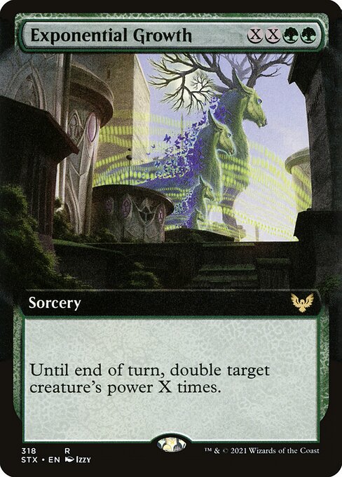 Exponential Growth – Extended Art – Foil