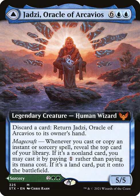 Jadzi, Oracle of Arcavios // Journey to the Oracle – Extended Art – Foil
